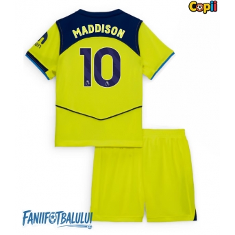 Tottenham Hotspur James Maddison #10 Echipament de Fotbal Replică 2025-26 Copii Treilea (+ Șorturi)
